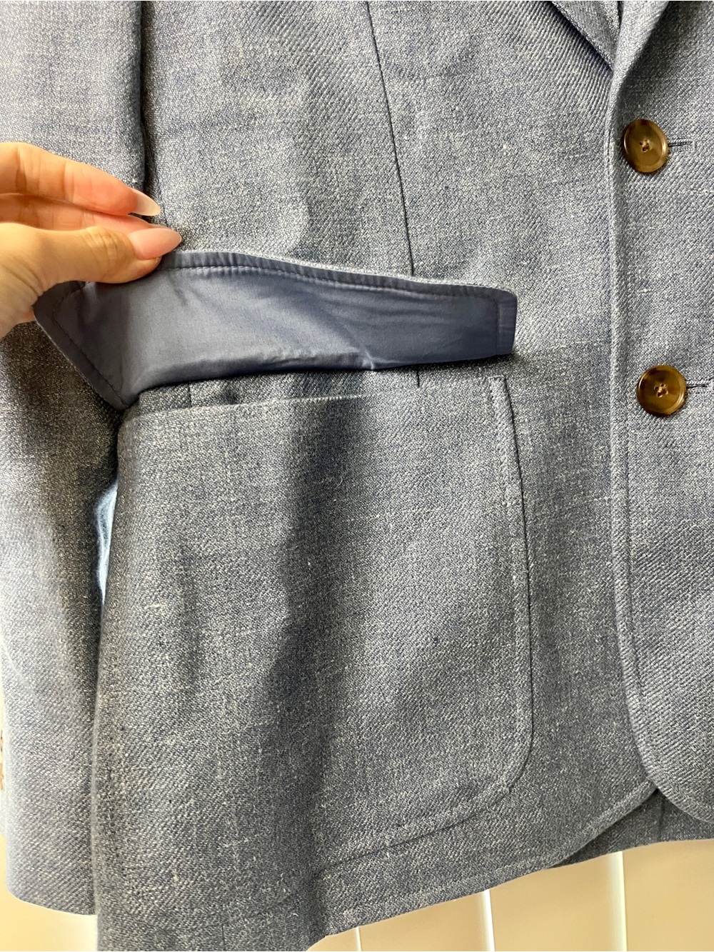 Ralph Lauren Suit Set - Blazer & Trousers Size 4 (Actual Set in photo 3 >) - Picture 7 of 17